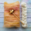 The Beginner Spinner - Drop Spindle + Fibre Kit