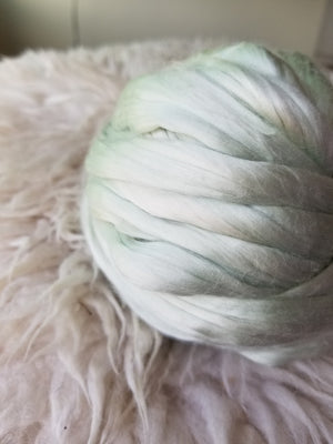 Mint - Mulberry Silk - Yarnhouse Fibres