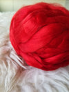 Cranberry - Mulberry Silk - Yarnhouse Fibres