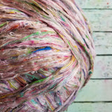 Confetti - Sari Silk Roving - Yarnhouse Fibres