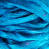 Aqua - Sari Silk Roving - Yarnhouse Fibres