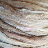 Sandstorm - Sari Silk Roving - Yarnhouse Fibres