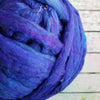 Cobalt - Sari Silk Roving - Yarnhouse Fibres