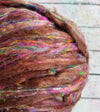 Birthday Cake - Sari Silk Roving - Yarnhouse Fibres