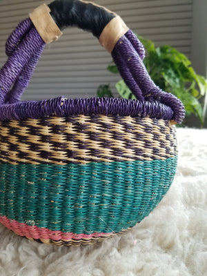 Hand woven handmade basket