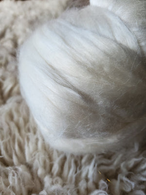 Ivory - Tussah Silk