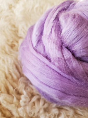 Lilac - Tussah Silk