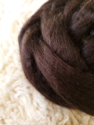 Chocolate - Tussah Silk