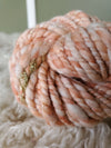 Sparkling Peach - Hand Spun Yarn