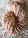 Sparkling Peach - Hand Spun Yarn