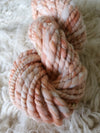 Sparkling Peach - Hand Spun Yarn