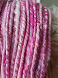 Pink Pizzazz - Hand Spun Yarn