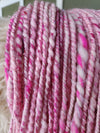 Pink Pizzazz - Hand Spun Yarn