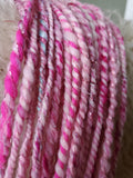 Pink Pizzazz - Hand Spun Yarn