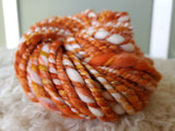 Orange Crush - Hand Spun Yarn