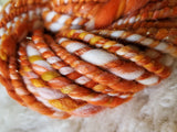 Orange Crush - Hand Spun Yarn