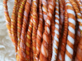 Orange Crush - Hand Spun Yarn