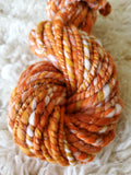 Orange Crush - Hand Spun Yarn