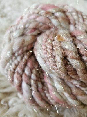 Rose Gold - Hand Spun Yarn