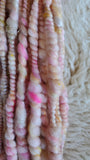 Strawberry Cream - Hand Spun Yarn