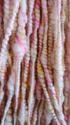 Strawberry Cream - Hand Spun Yarn