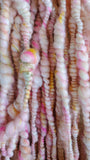 Strawberry Cream - Hand Spun Yarn