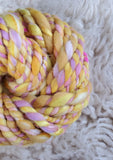 Lemon Razz - Hand Spun Yarn