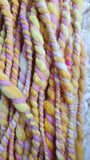 Lemon Razz - Hand Spun Yarn