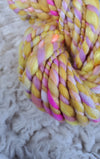 Lemon Razz - Hand Spun Yarn