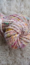 Rainbow Scrap- Hand Spun Yarn