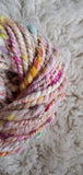 Rainbow Scrap- Hand Spun Yarn