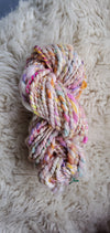 Rainbow Scrap- Hand Spun Yarn