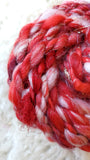 Cranberry - Hand Spun Yarn