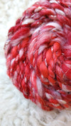 Cranberry - Hand Spun Yarn