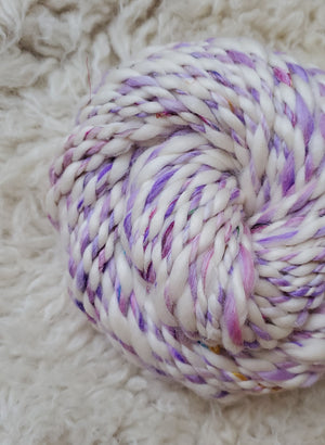 Fresh Lilacs - Hand Spun Yarn