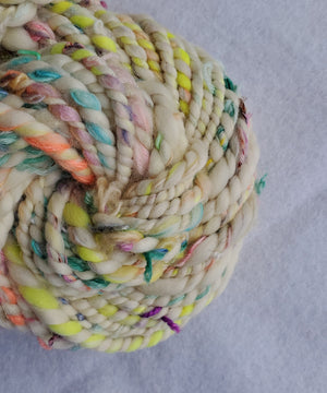 Rainbow Brite - Hand Spun Yarn