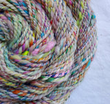 Scrappy Sari - Hand Spun Yarn