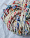 Rainbow Plaid - Hand Spun Yarn